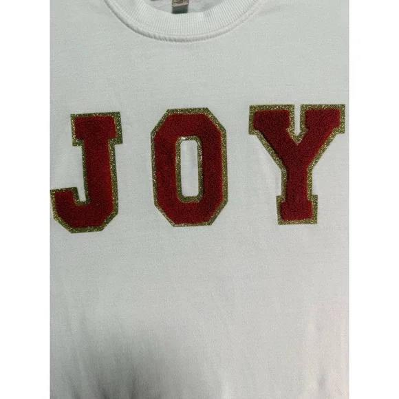 White Christmas Sweater Long Sleeves Size Xs Women's - Picture 5 of 11